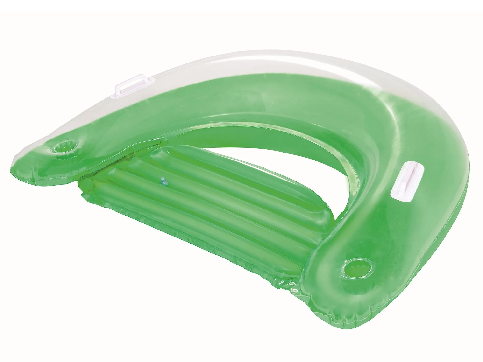 Fotel do pływania z rączkami, Bestway, 152x99 cm, zielony