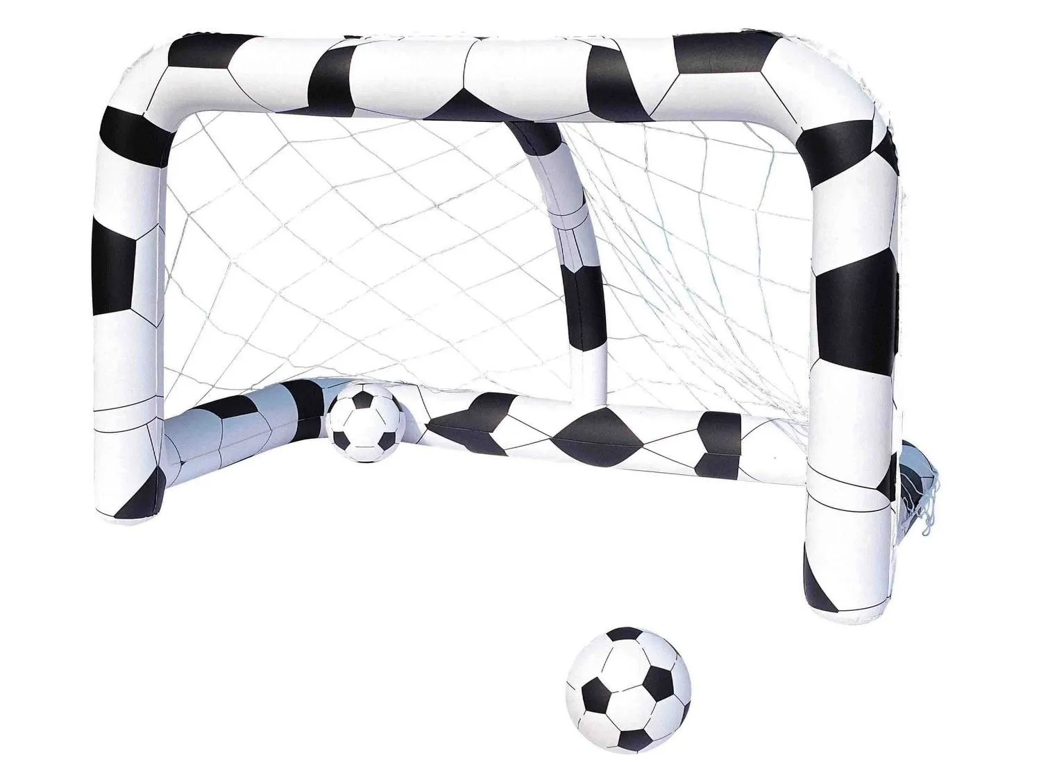 Dmuchana bramka do gry w piłkę nożną + 2 piłki, Bestway