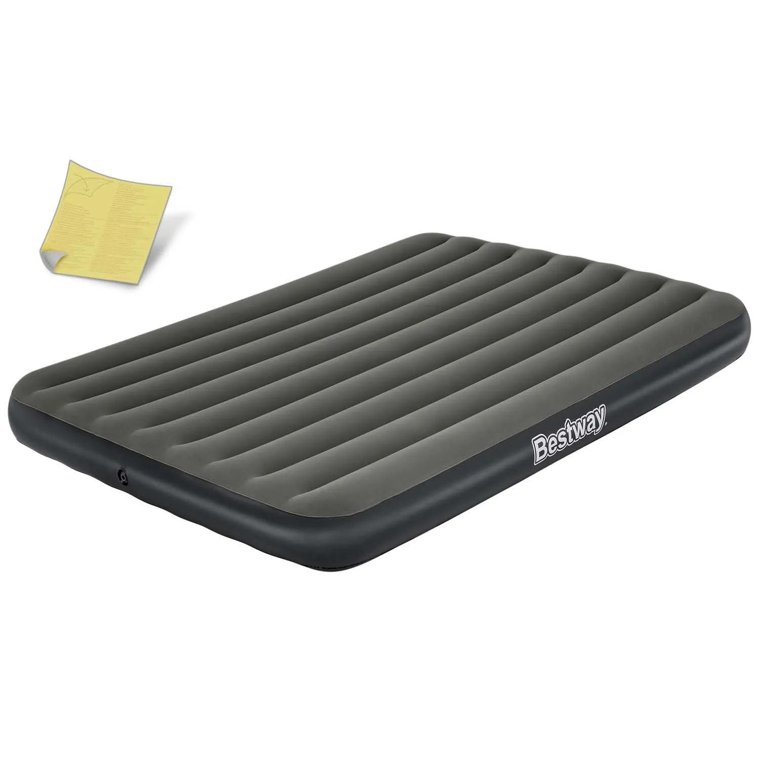 Materac dmuchany, dwuosobowy, 203x152x25 cm, Bestway, zielony