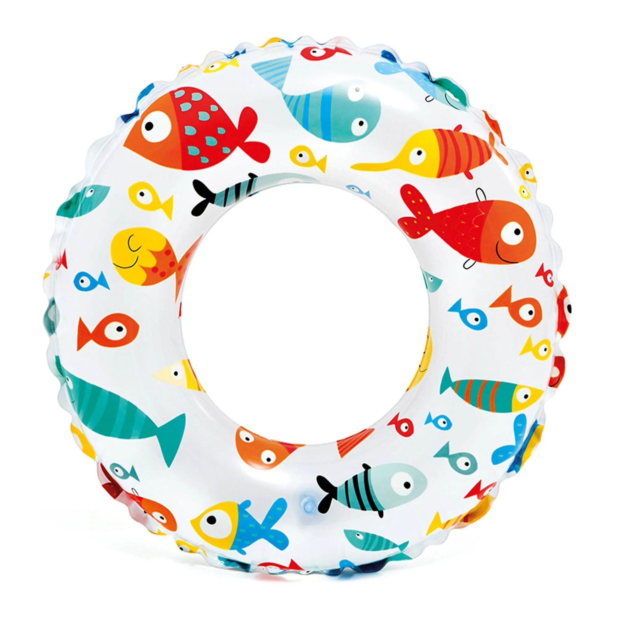 Kółko dmuchane do pływania, rybki, Intex, 61 cm