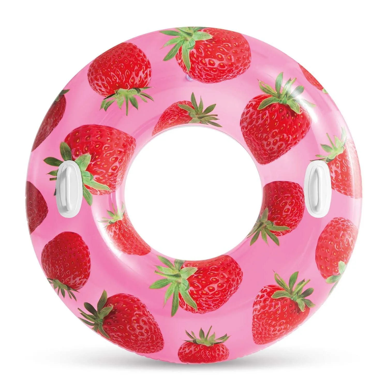 Koło do pływania, truskawki, Intex, 107 cm
