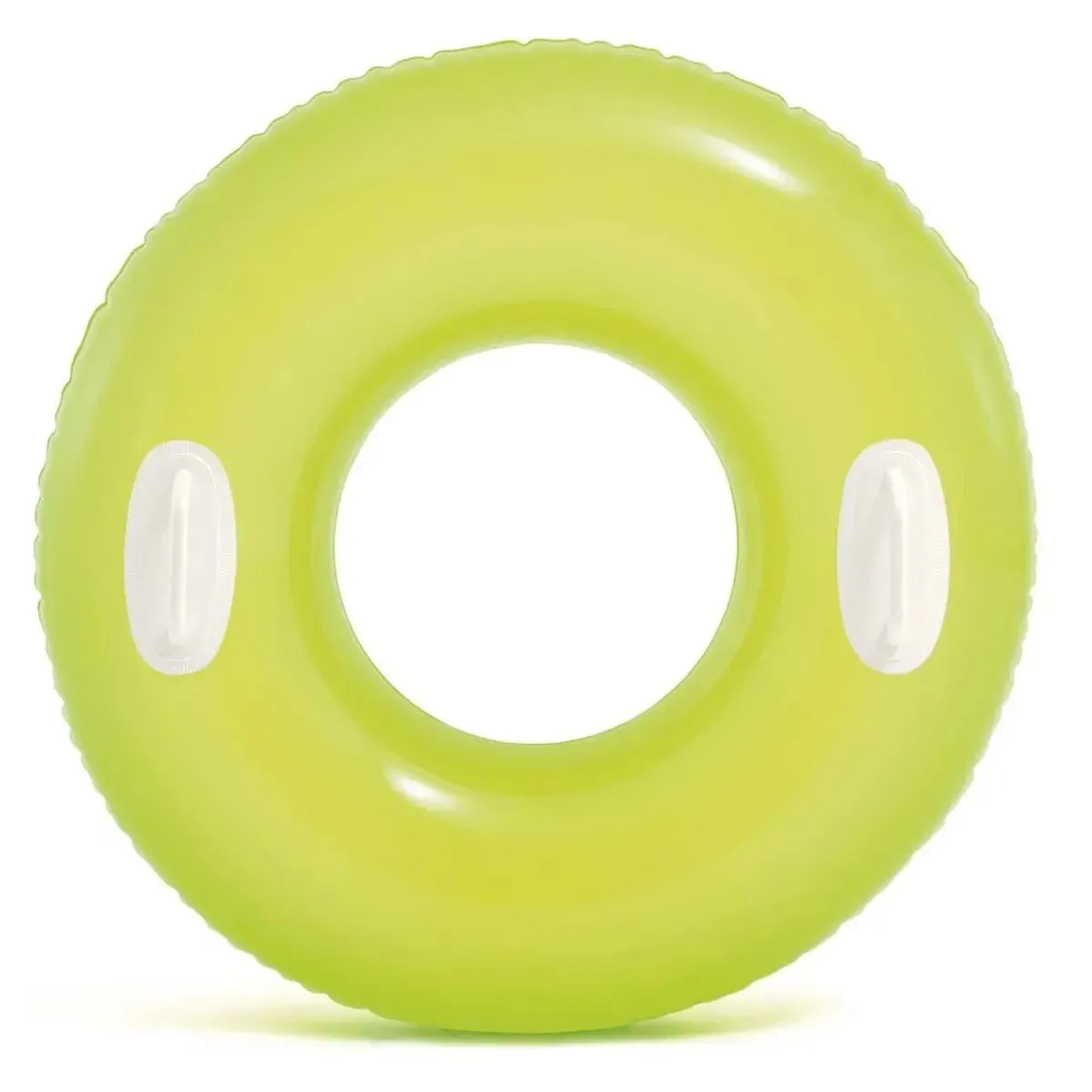 Kółko do pływania z uchwytami, Intex, 76 cm, żółty