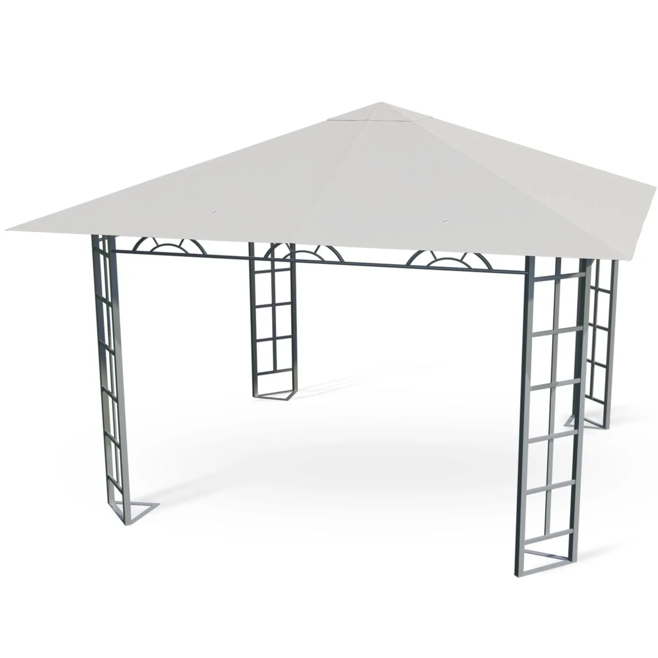 Pawilon ogrodowy, namiot, Plonos, 300x300 cm, beżowy