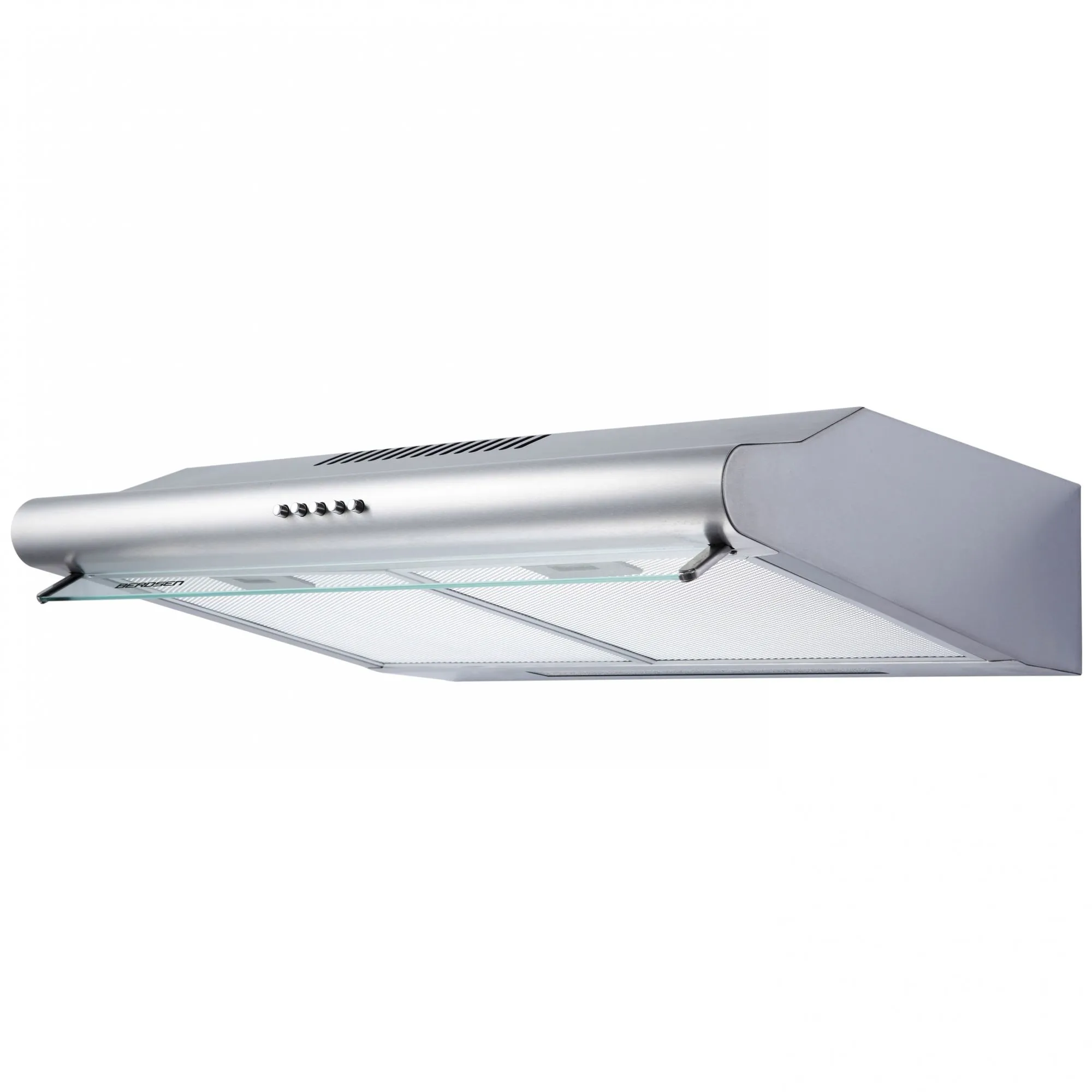 Okap kuchenny, pochłaniacz, podszafkowy, 60 cm, Berdsen, BE-10-A, inox