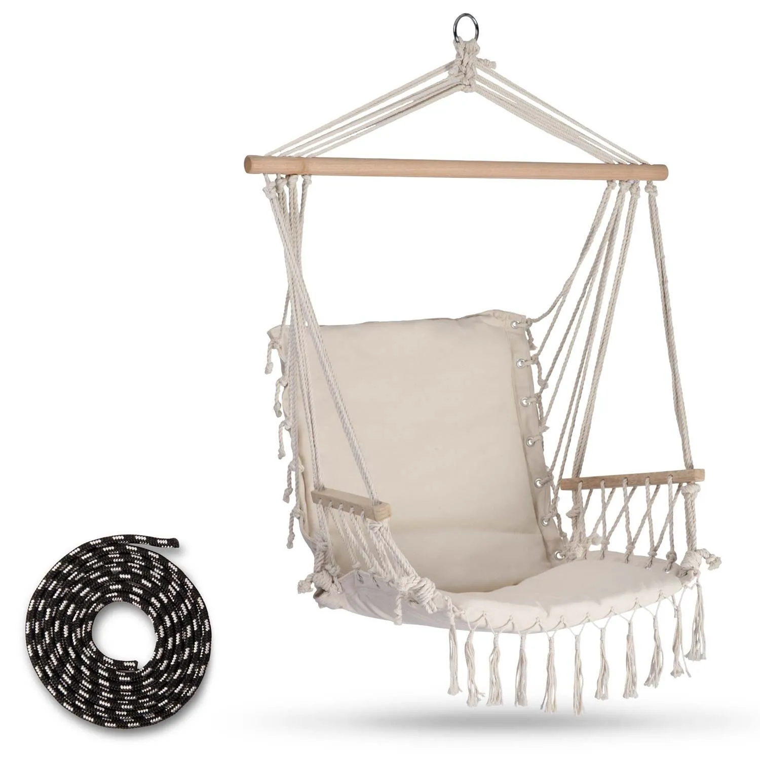 Krzesło wiszące, Lagos, beżowe