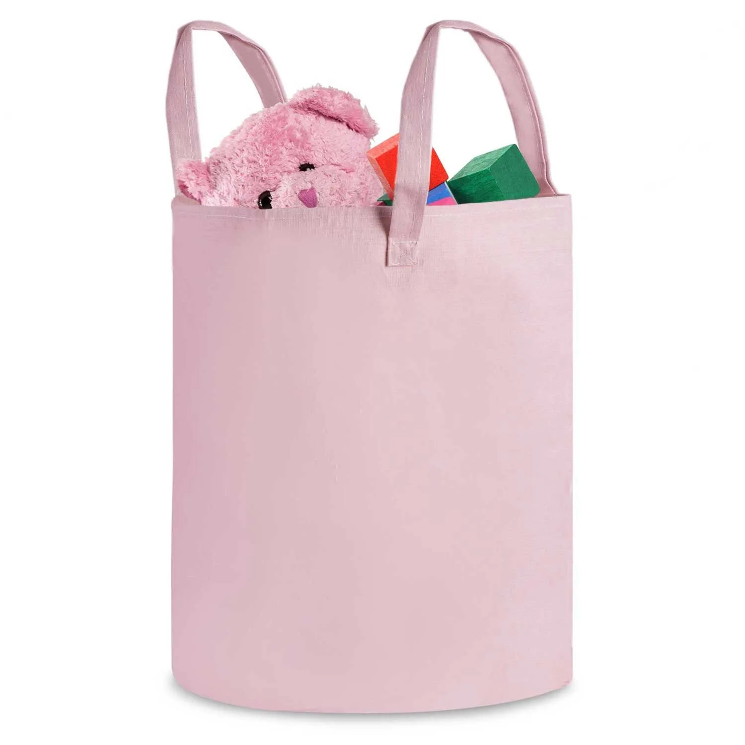 Duży kosz na zabawki, Nukido, różowy