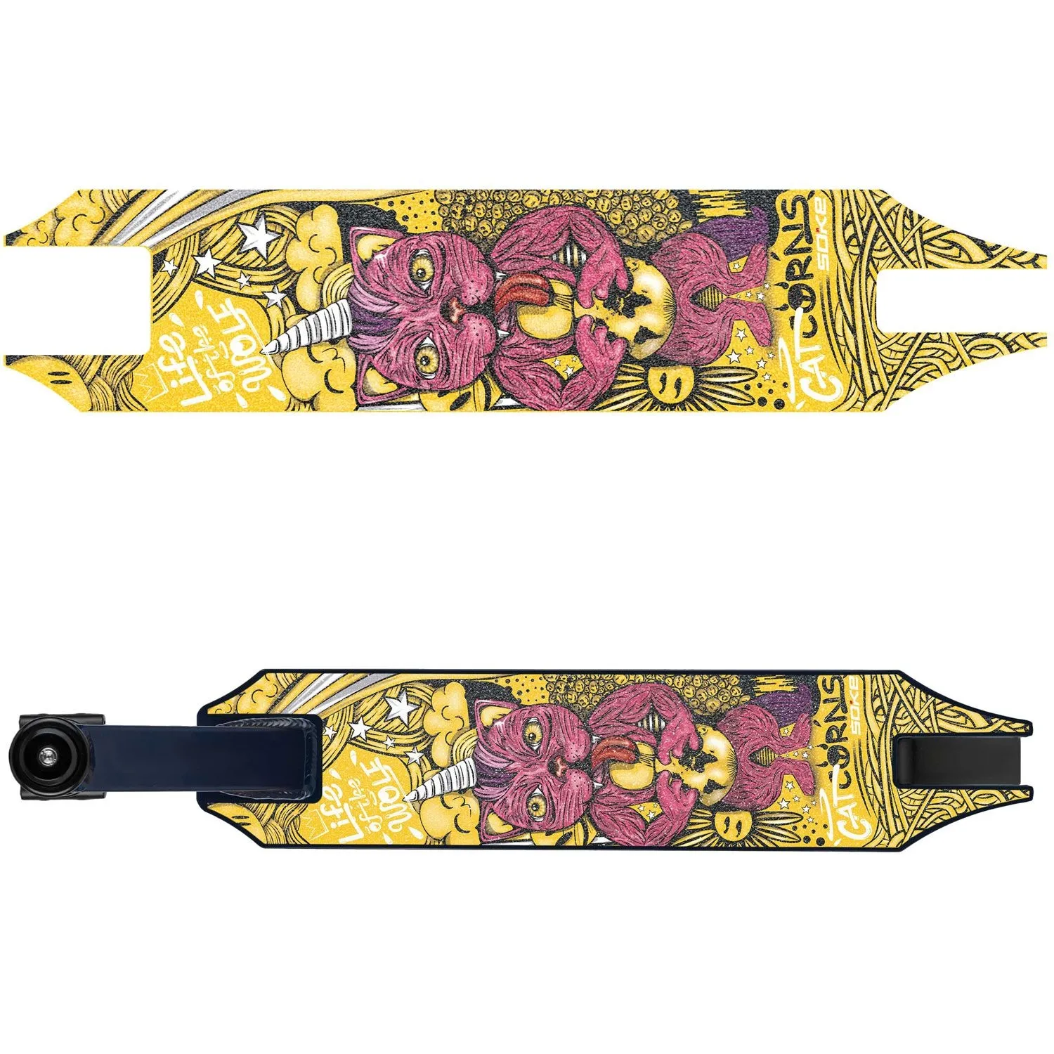 Papier ścierny, grip do hulajnogi, Pro, cat corns