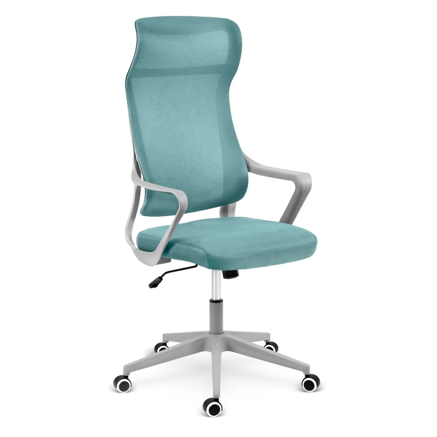 Nowoczesny fotel biurowy z mikrosiatki, Labi, morski