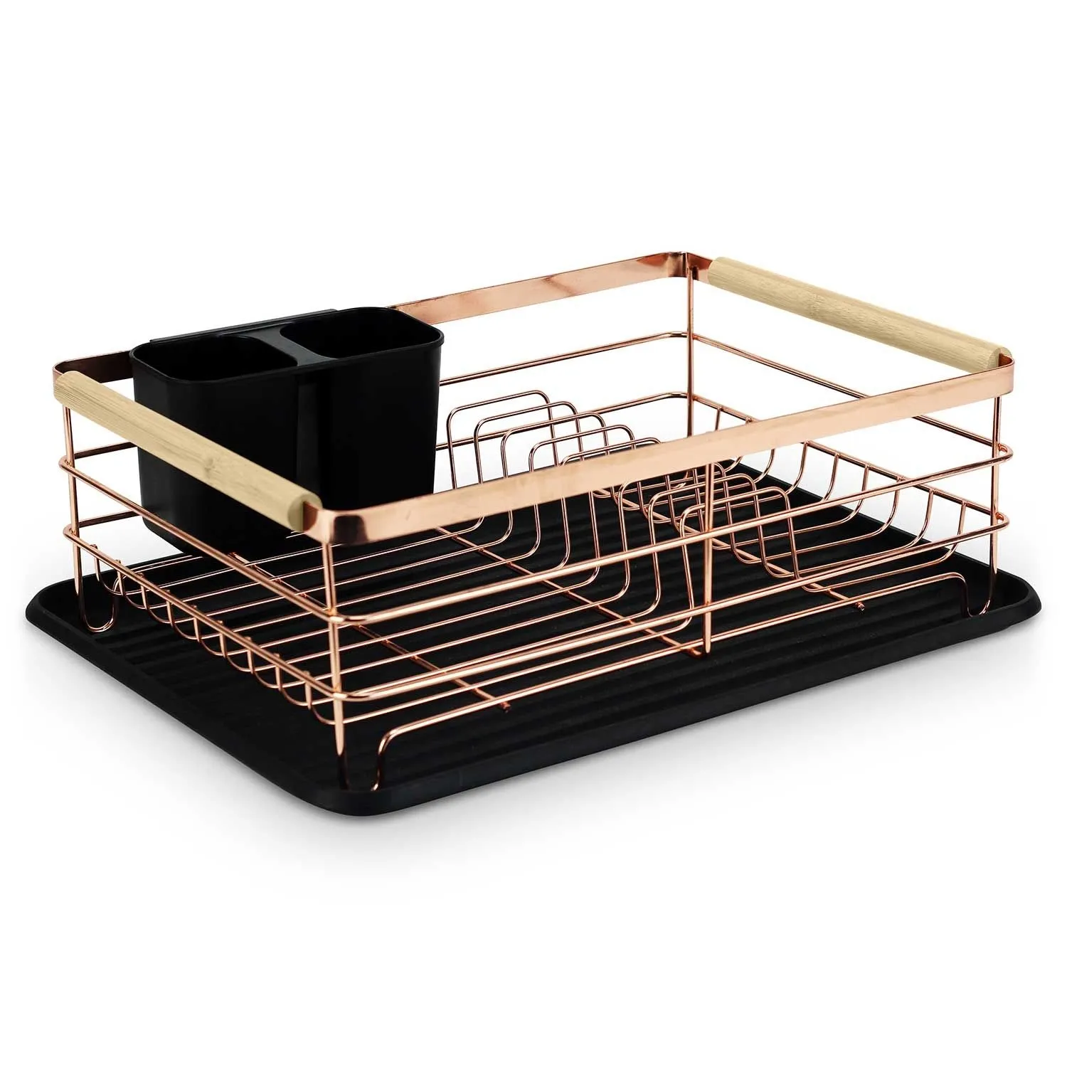 Suszarka do naczyń, ociekacz, Massido, 43x32x14 cm, złoty