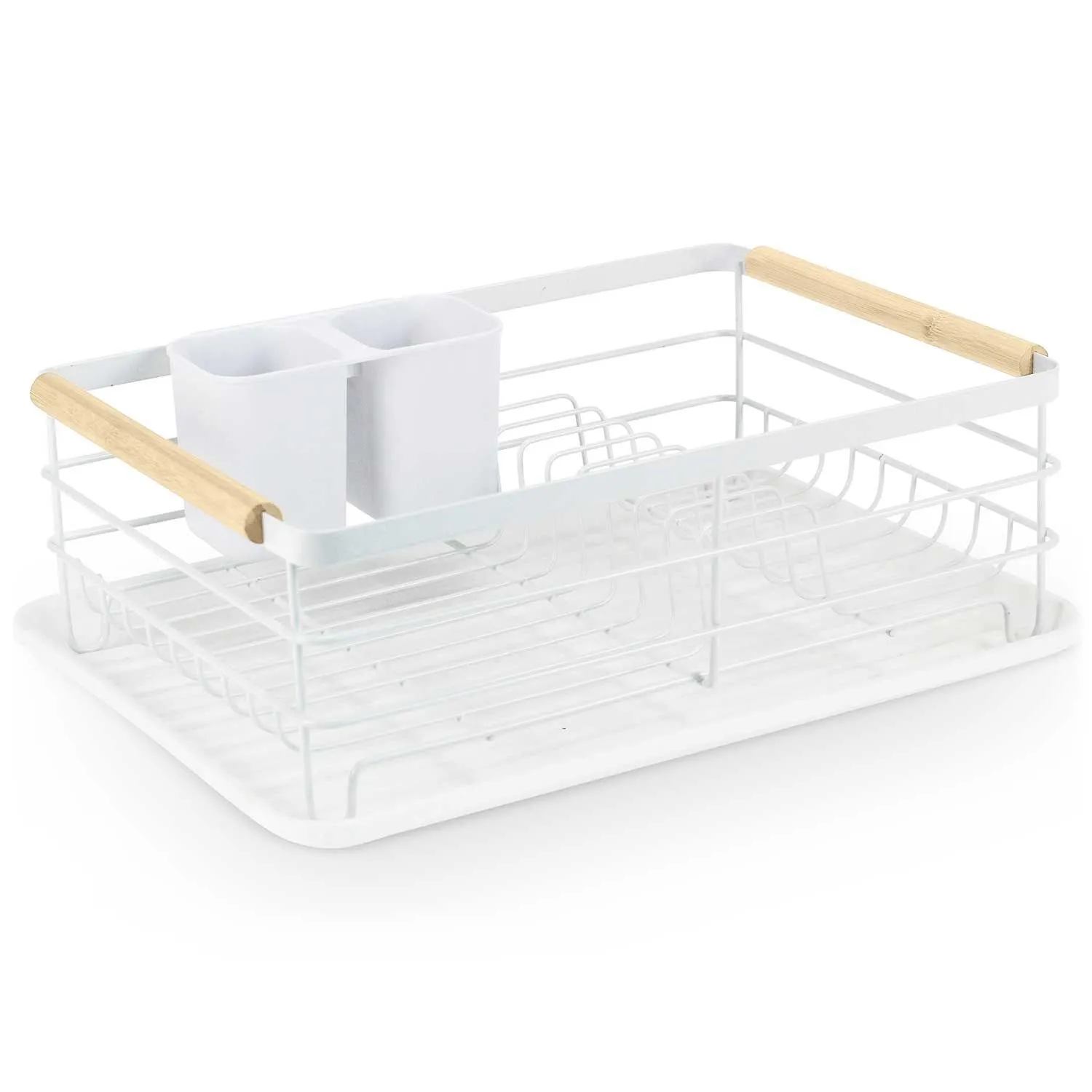 Suszarka do naczyń, ociekacz, Massido, 43x32x14 cm, biały