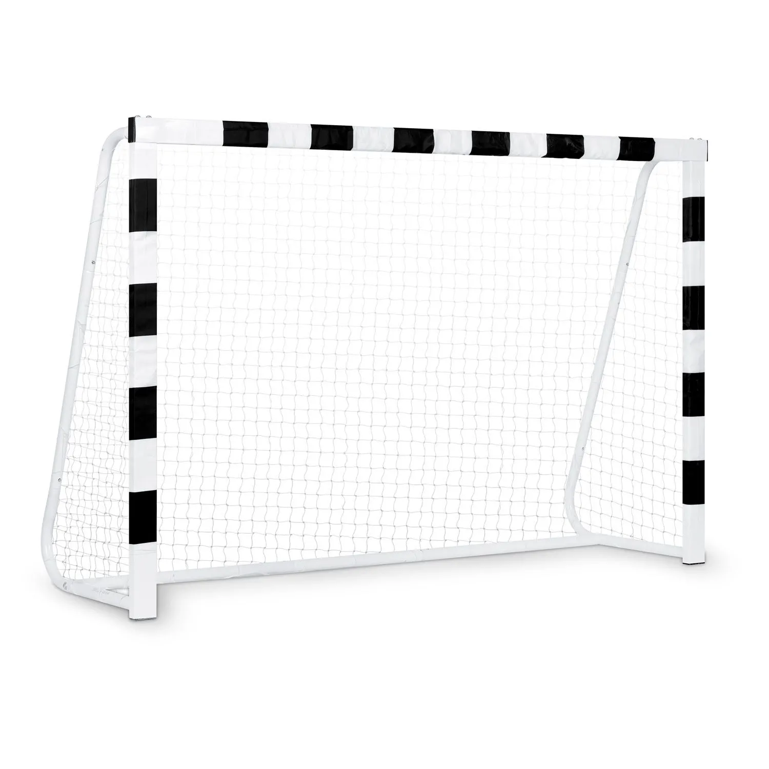 Bramka do piłki nożnej, Neo-Sport, 180x120x60 cm, czarno-biała