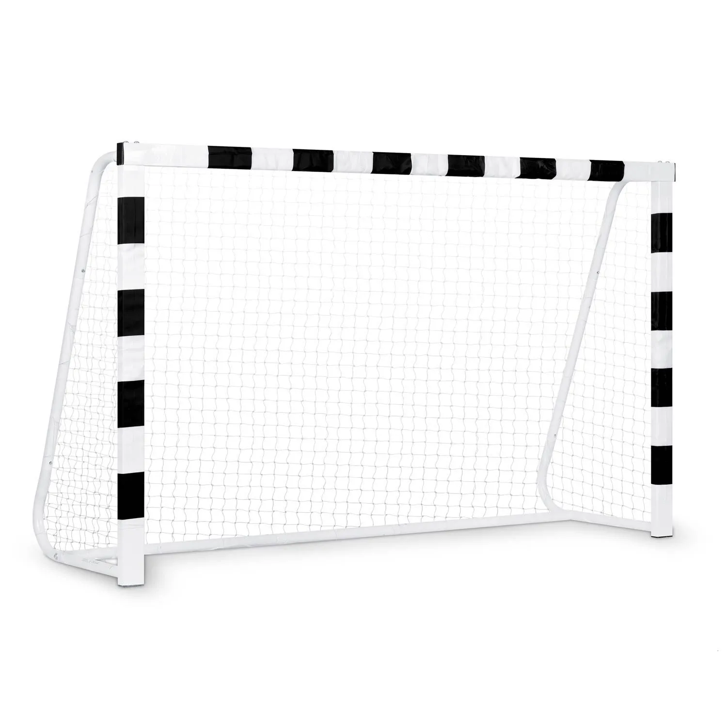 Bramka do piłki nożnej, Neo-Sport, 300x160x90 cm, czarno-biała