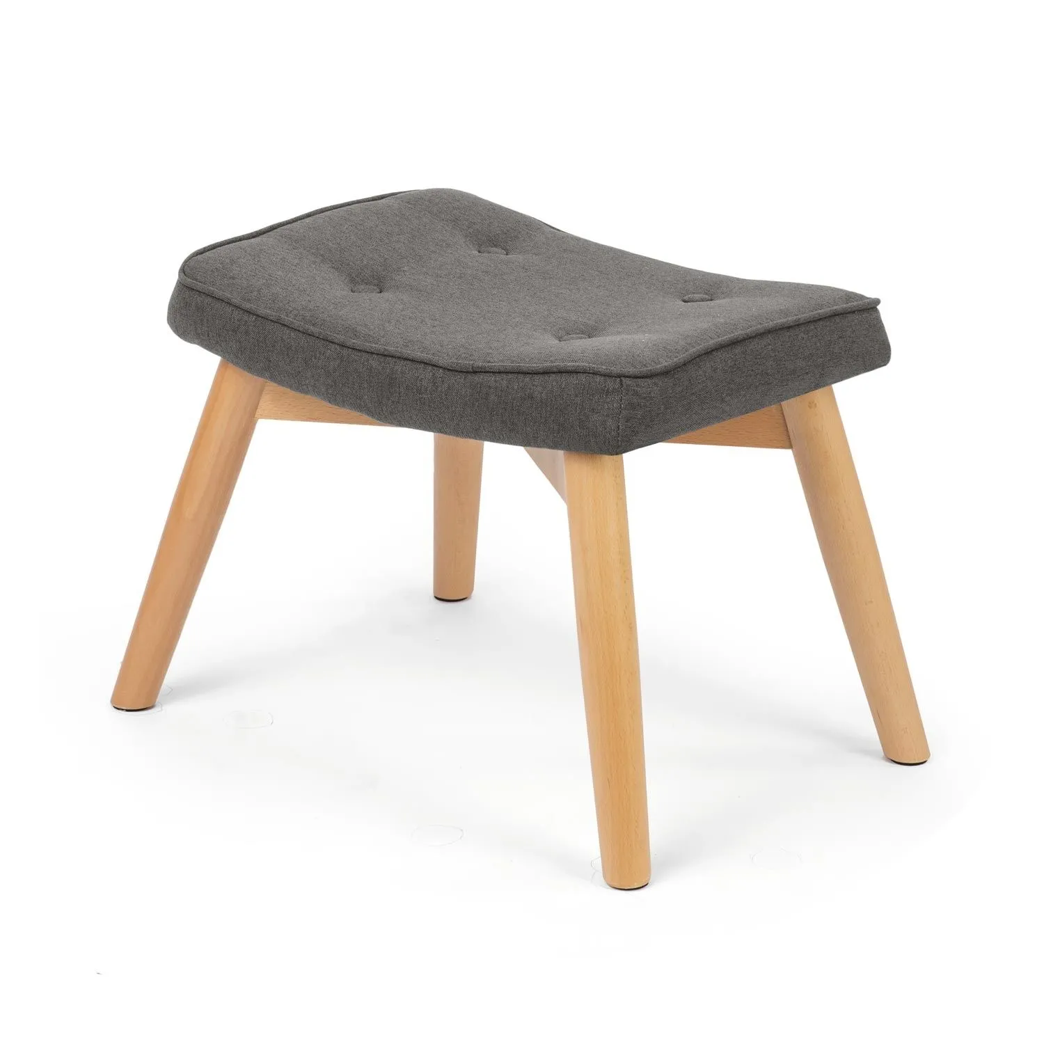 Podnóżek do fotela, Norse, 52x37x38 cm, ciemnoszary