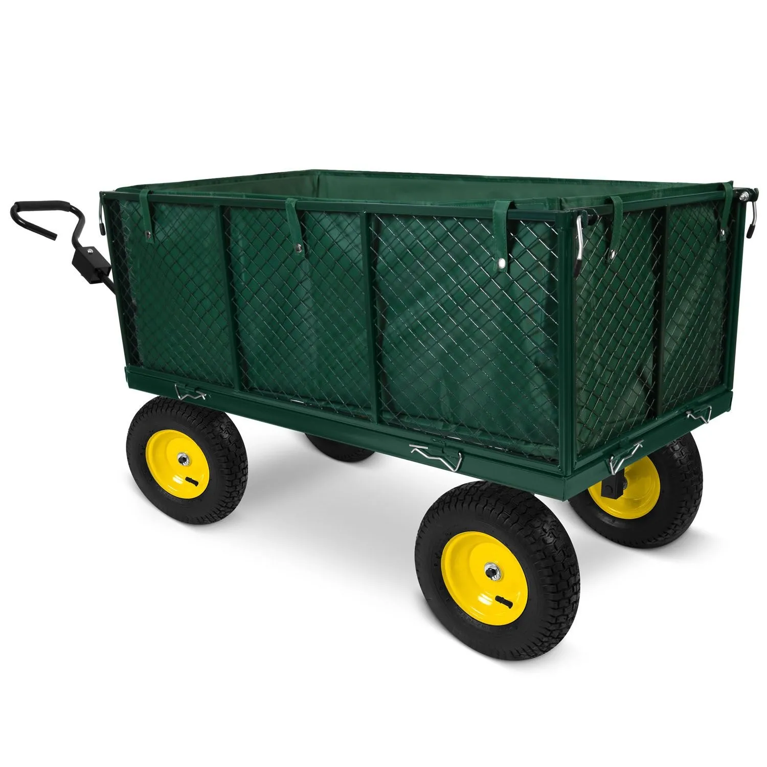 Wózek ogrodowy, transportowy, 280L, Humberg, zielony