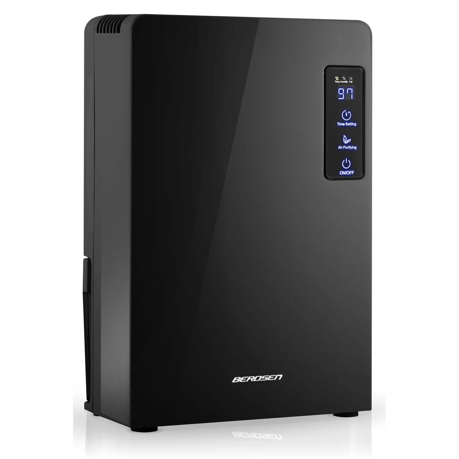 Osuszacz powietrza, Berdsen, 24x13x37 cm, czarny