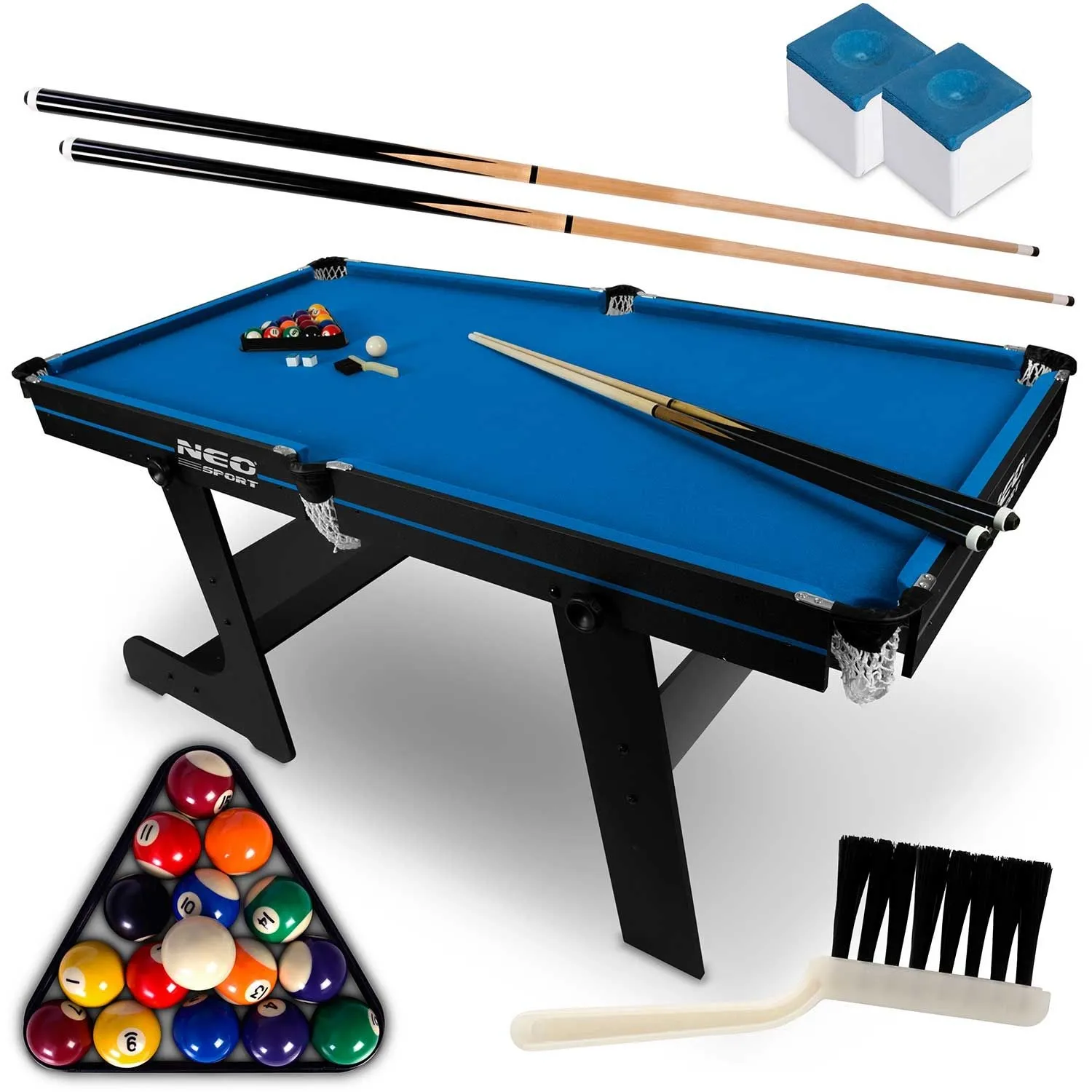 Stół bilardowy z akcesoriami, Neo-Sport, NS-808