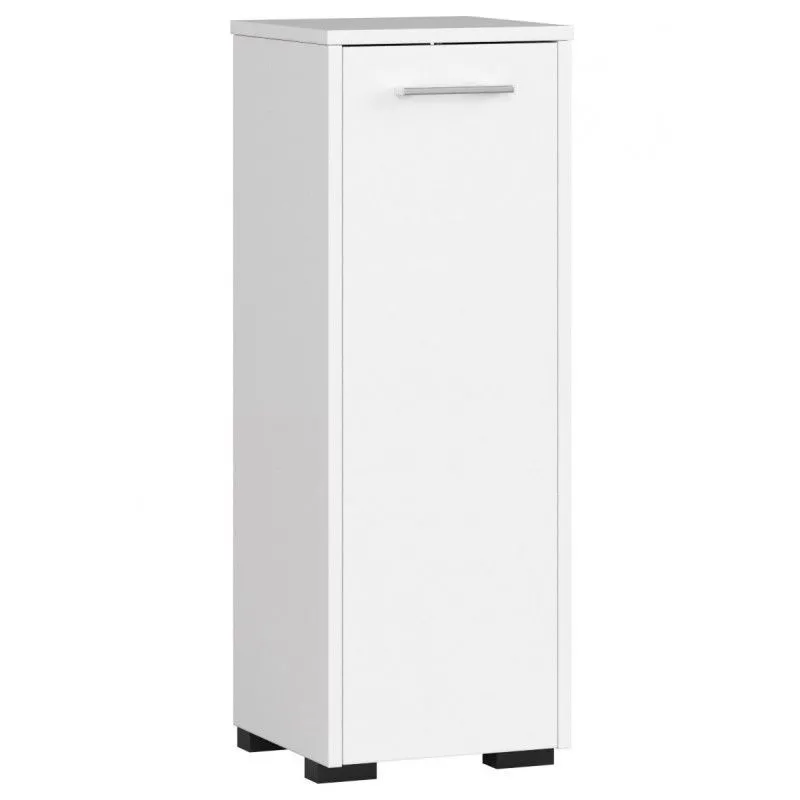 Szafka łazienkowa, stojąca, fin S, 30x30x82 cm, biel, mat