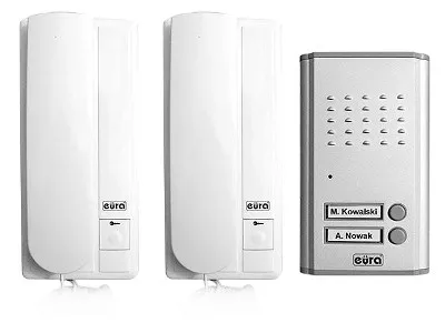 DOMOFON EURA ADP-47A3 (RL-3208AA) 2-RODZ.* 8598