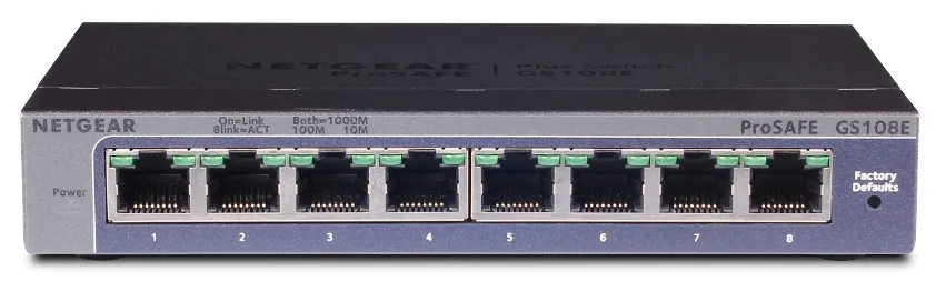 SWITCH NETGEAR GS108E-300PES/400EUS