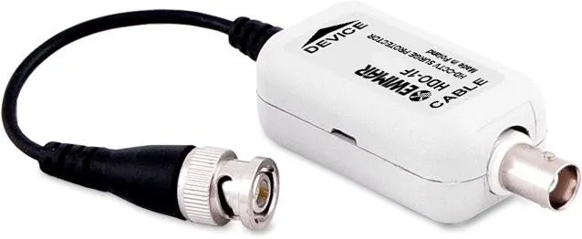 Zabezpieczenie przeciwprzepięciowe do AHD, HD-CVI, HD-TVI EWIMAR HDO-1F-EXT