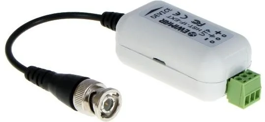 Separator galwaniczny z konwerterem UTP i zabezpieczeniem do AHD, HD-CVI, HD-TVI EWIMAR HST-1F-EXT