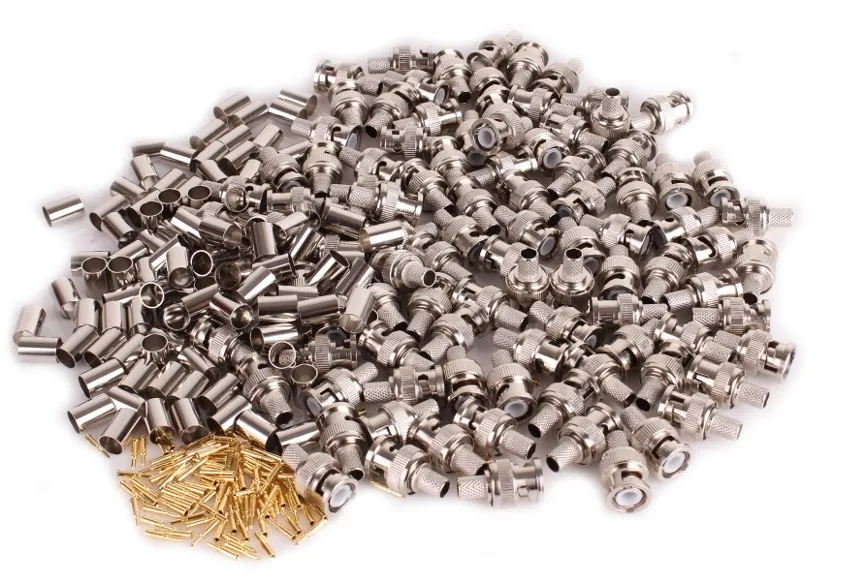 WTYK BNC ZACISKANY NA RG6 U GETFORT BNC-ZAC-RG6 U 100szt.