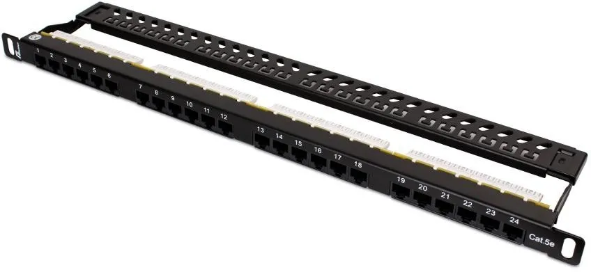 PATCH PANEL UTP CAT.5E 24 PORTY 0.5U PGF-5EUTP24-B7 GETFORT