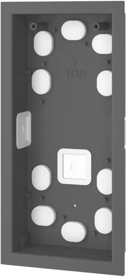 ACO CDN-R-S-AL ST Ramka podtynkowa mała CDN, aluminium* 33326