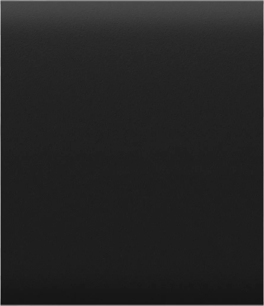 AJAX Button (black) CenterButton (1-gang/2-way)