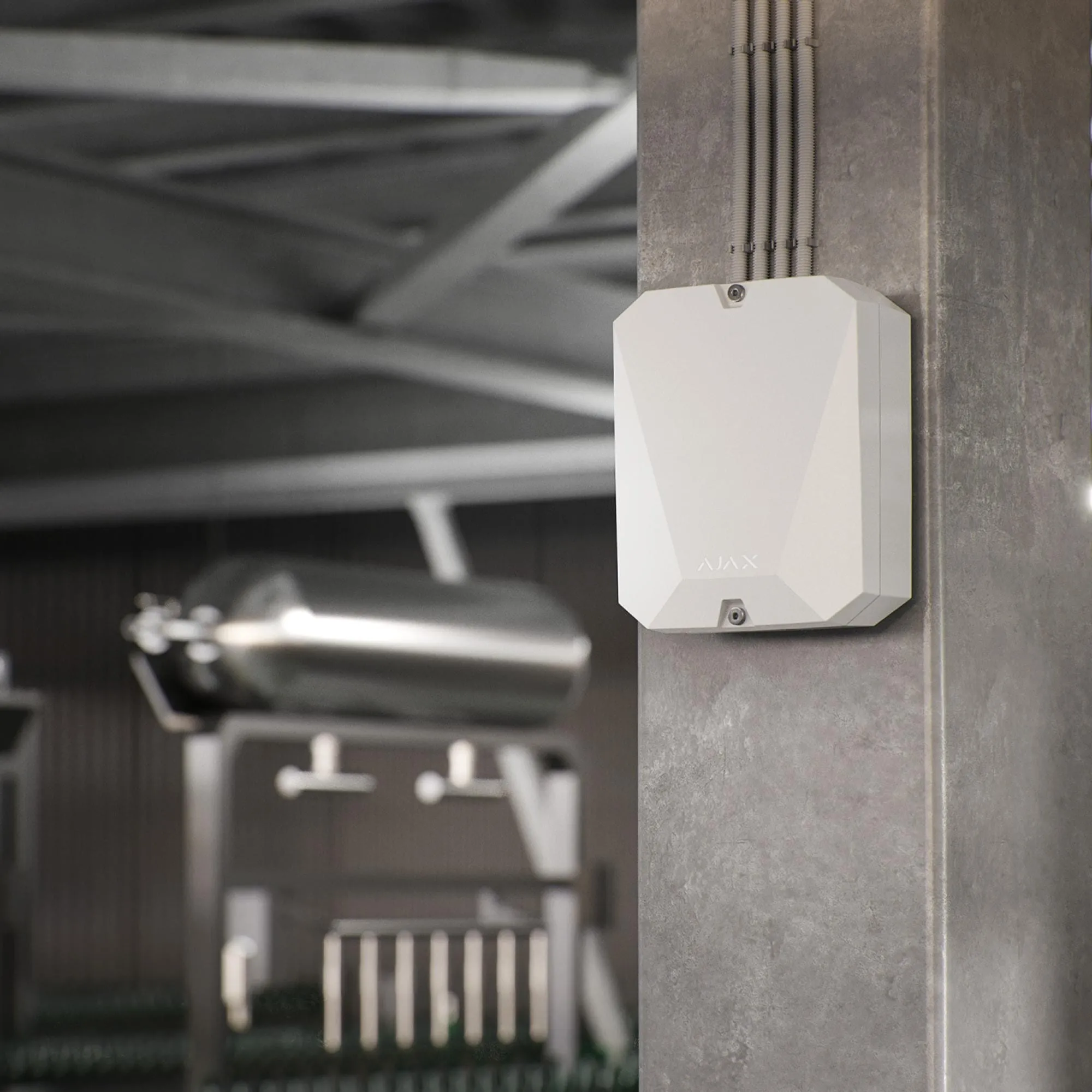 AJAX Hub Hybrid (2G) white - Fibra