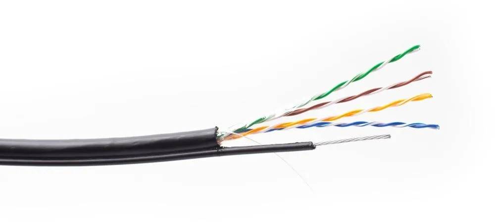 KABEL SKRĘTKA GETFORT CAT.5E U/UTP UV SUCHY Z LINKĄ NOŚNĄ 305m