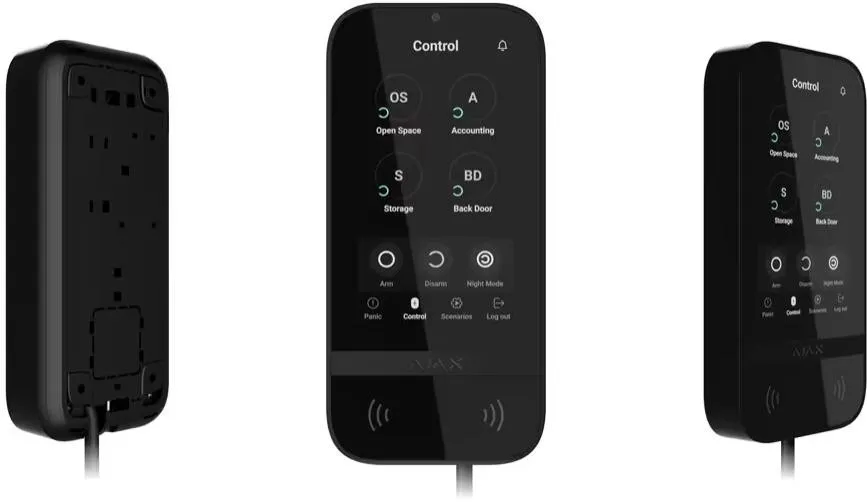 AJAX KeyPad TouchScreen white - Fibra