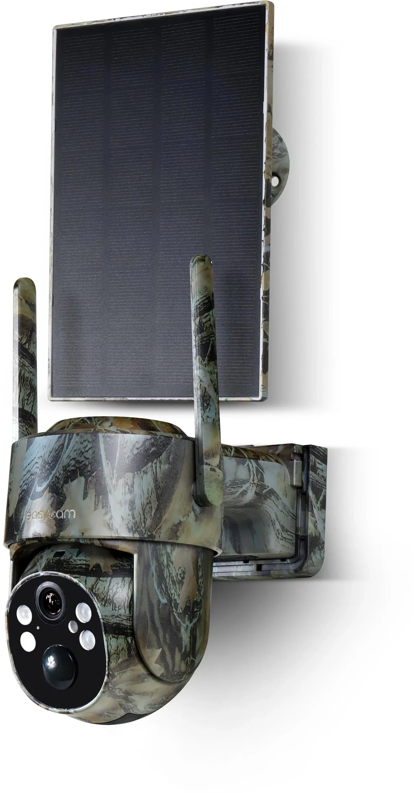 Kamera IP EasyCam obrotowa solarna bezprzewodowa PTZ WiFi Tuya 3MP 4x zoom EC-3PT4DL-S-M