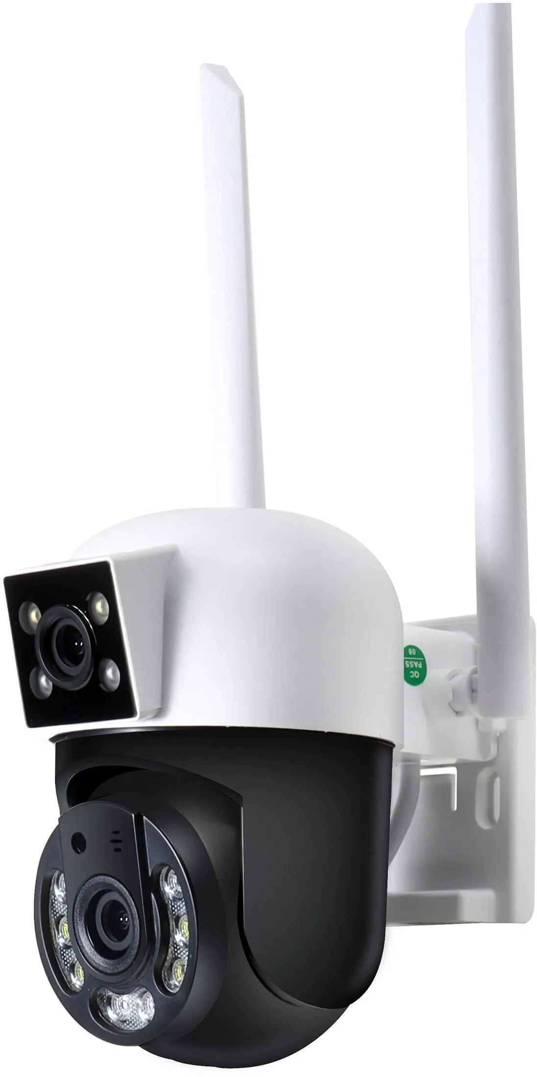 Kamera IP EasyCam obrotowa zewnętrzna dual WiFi 4MP (2MP + 2MP) 4x zoom Tuya EC-2x2PTZ8DL