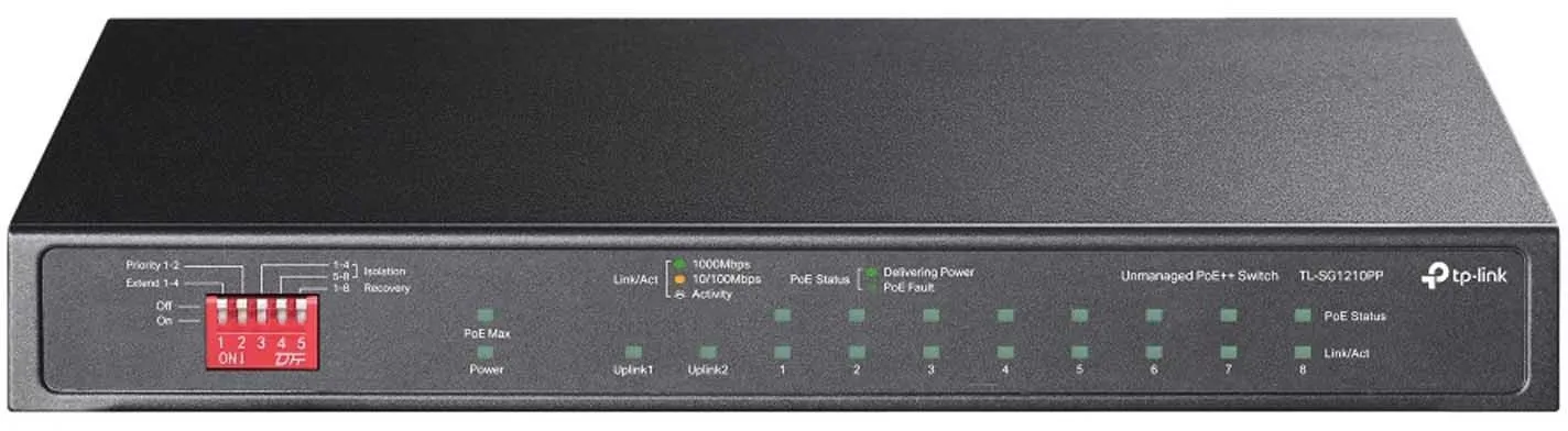 SWITCH TP-LINK TL-SG1210PP
