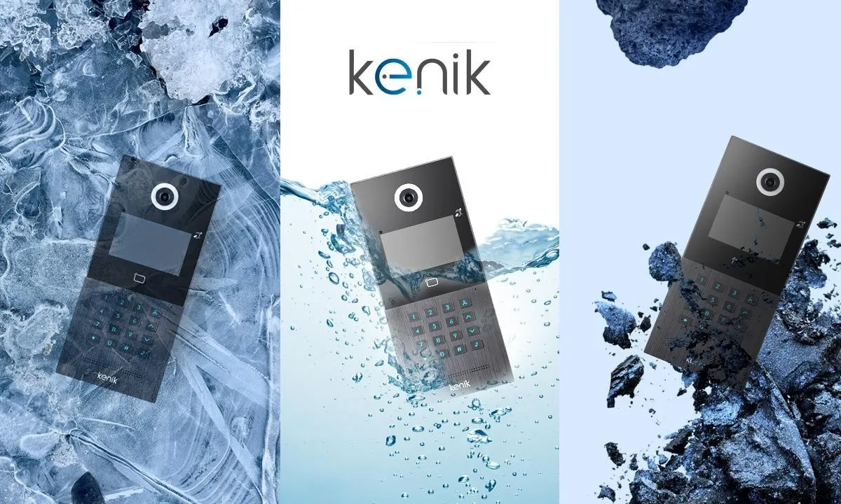 Panel bramowy IP KENIK KG-S30KRDB-P