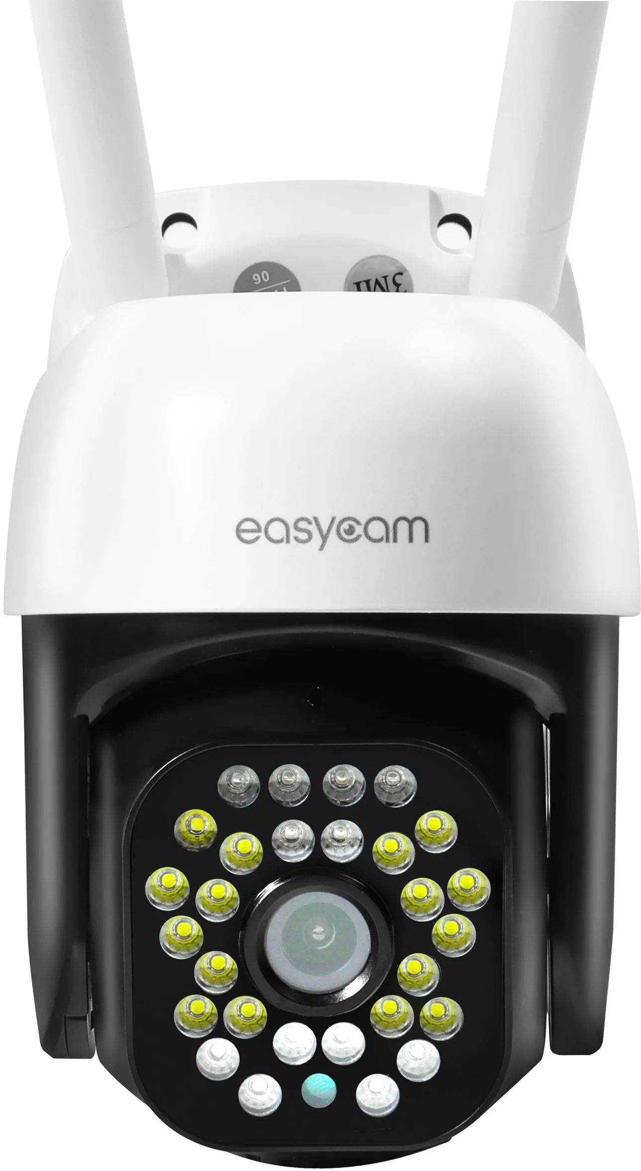 OUTLET_1: Kamera IP EasyCam obrotowa zewnętrzna WiFi LED 25m Tuya 3MP 4 x zoom EC-3PT12L16IR-AI