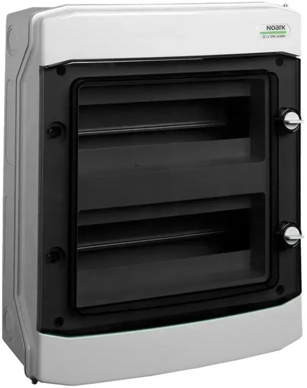 PLASTIKOWA OBUDOWA INSTALACYJNA Natynkowa IP65, 2X12 modułów. PHS 24T FB NOARK 110685