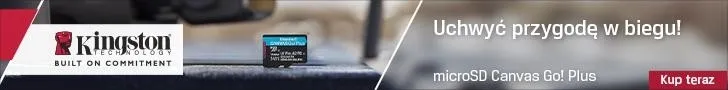 Karta pamięci microSD 256GB Kingston CanvasGo! Plus 200MB/s A2 U3 V30 + adapter