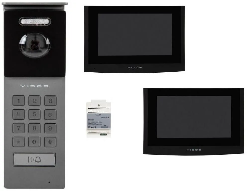 Wideodomofon Vidos 2IP S202/2x M200B-X