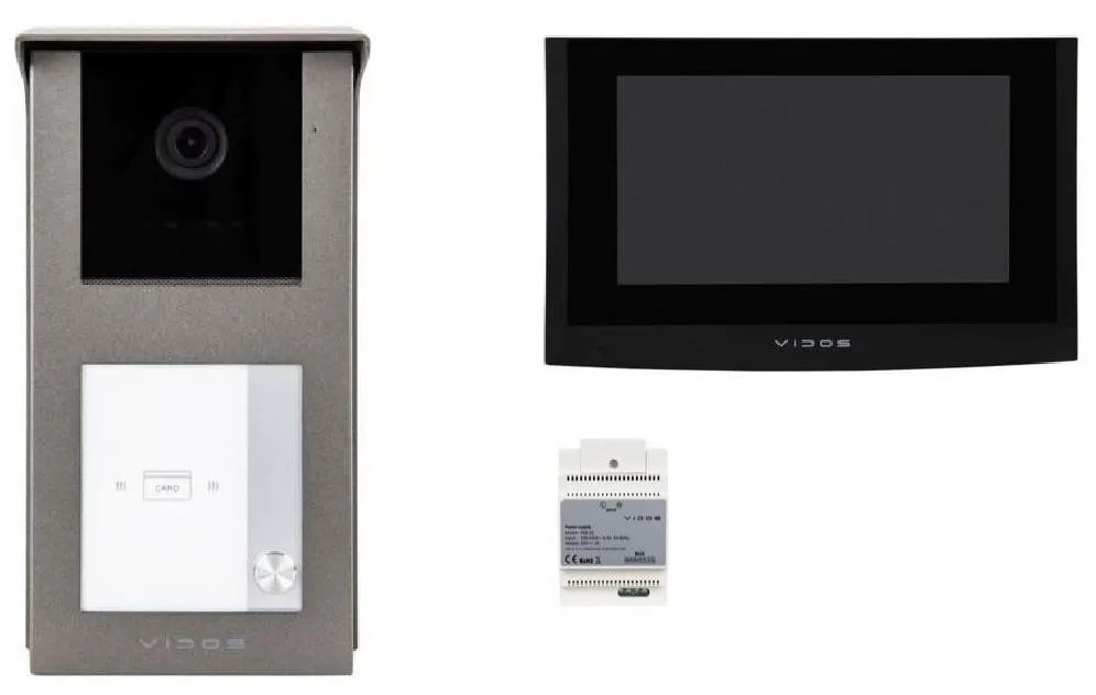 Wideodomofon VIDOS 2IP S201-1/M200B-X