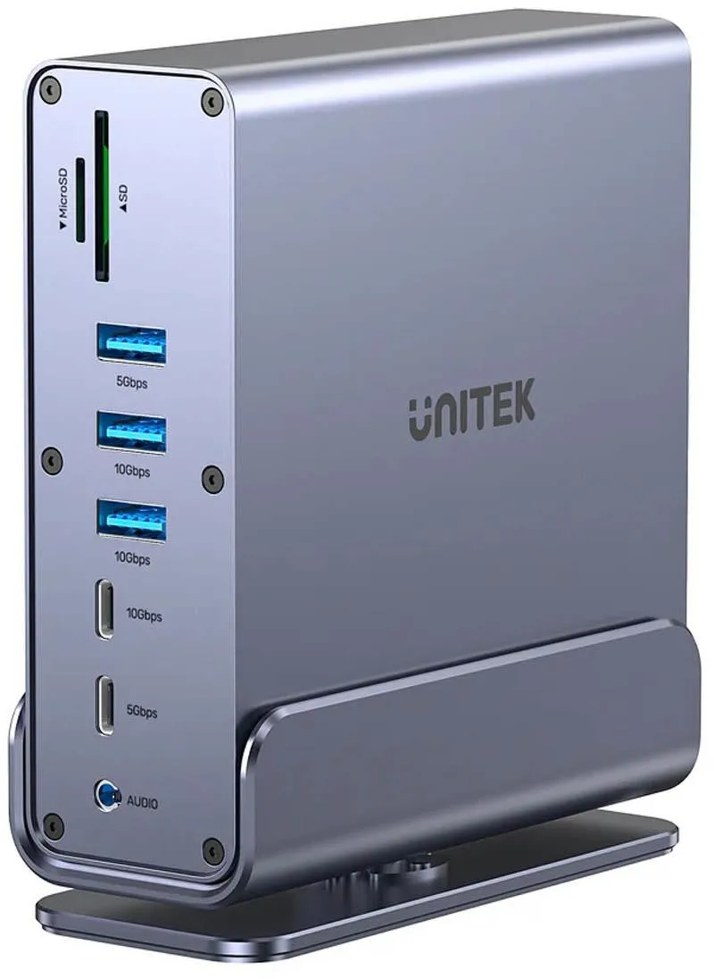 OUTLET_1: Unitek Uniwersalna stacja dokująca DisplayLink 4K x3