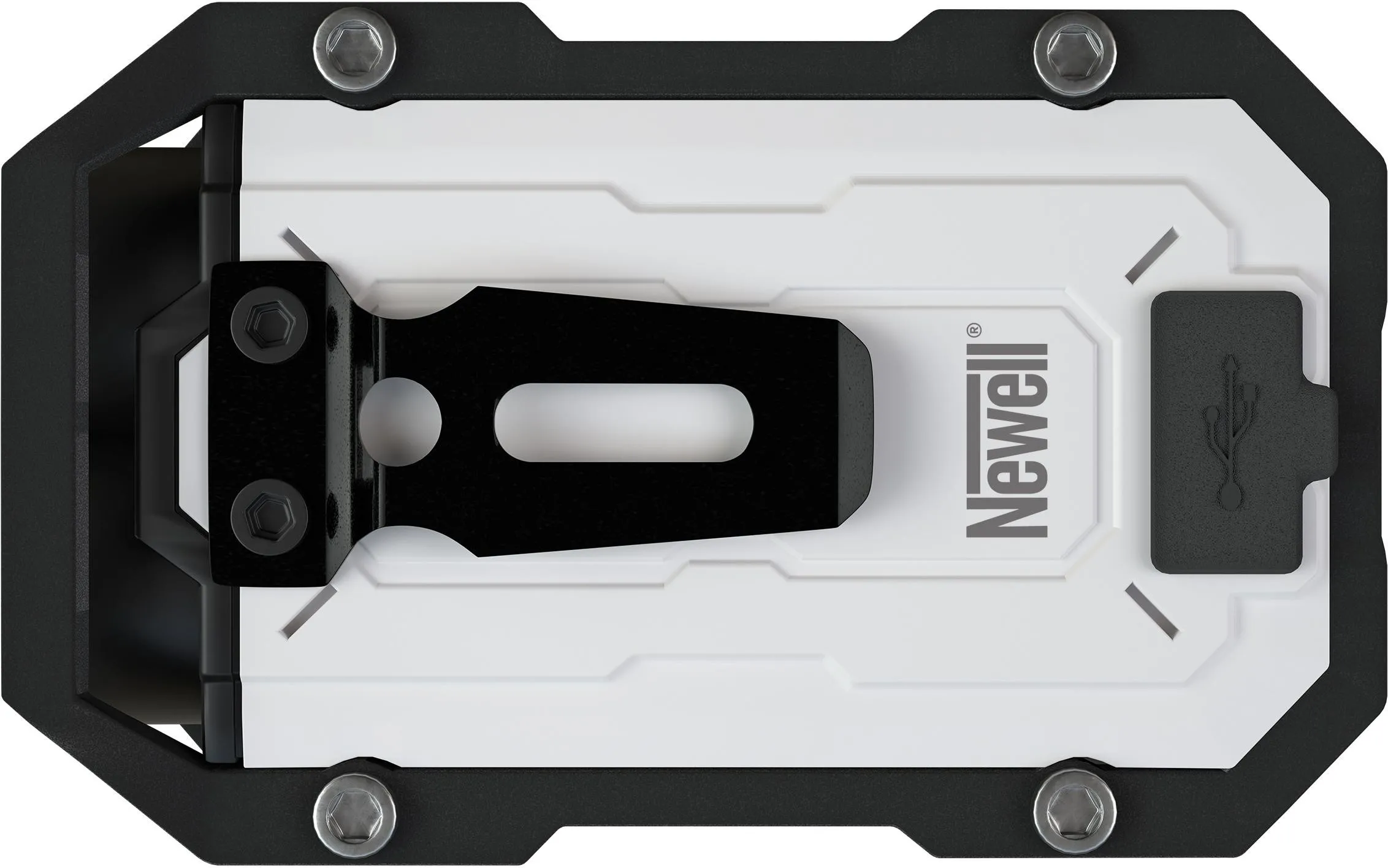 Latarka LED Newell EDC Nyks Solid - biała