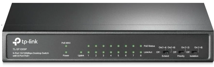OUTLET_1: SWITCH TP-LINK TL-SF1009P