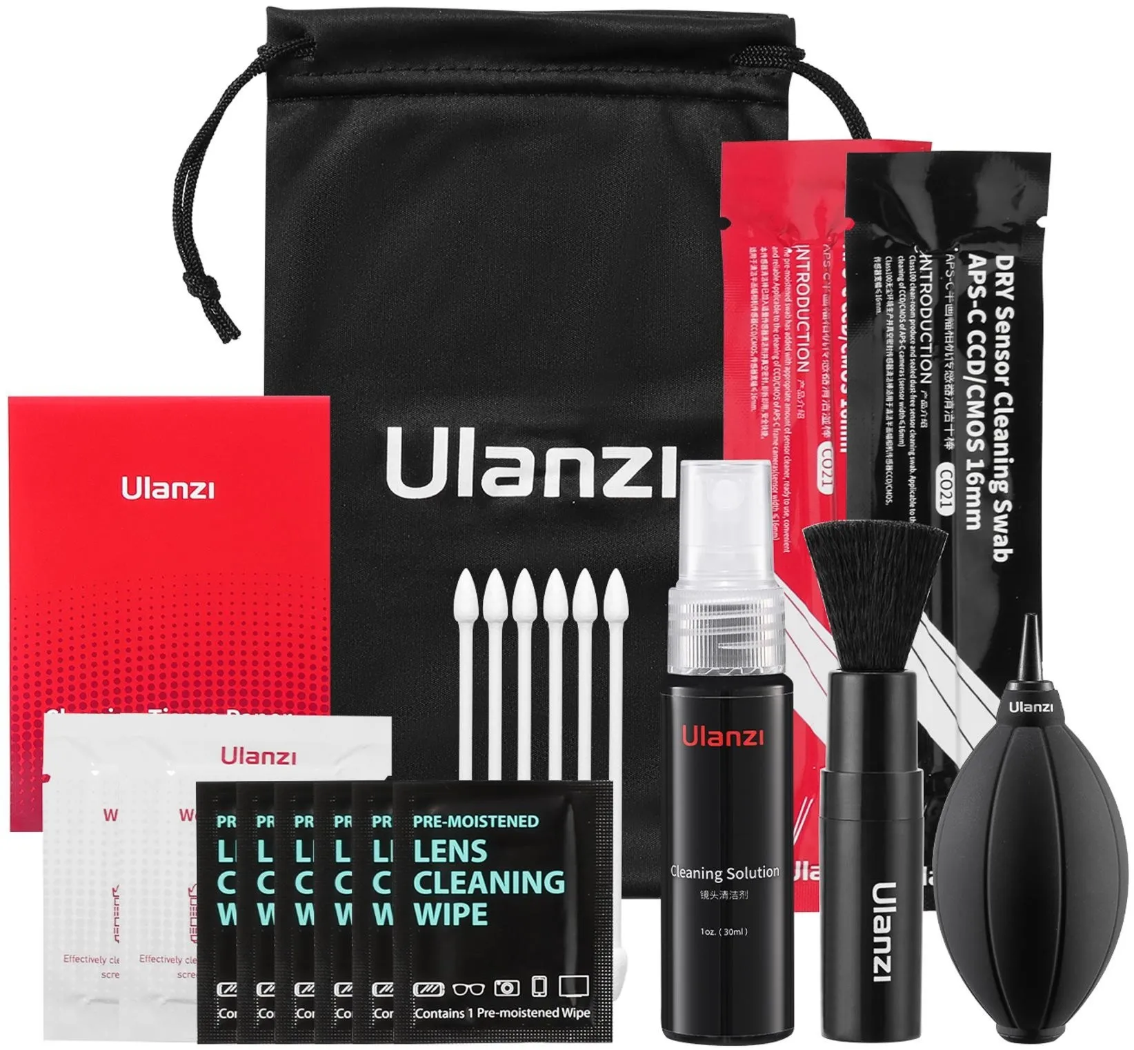 Zestaw czyszczący Ulanzi CO72 do matryc APS-C