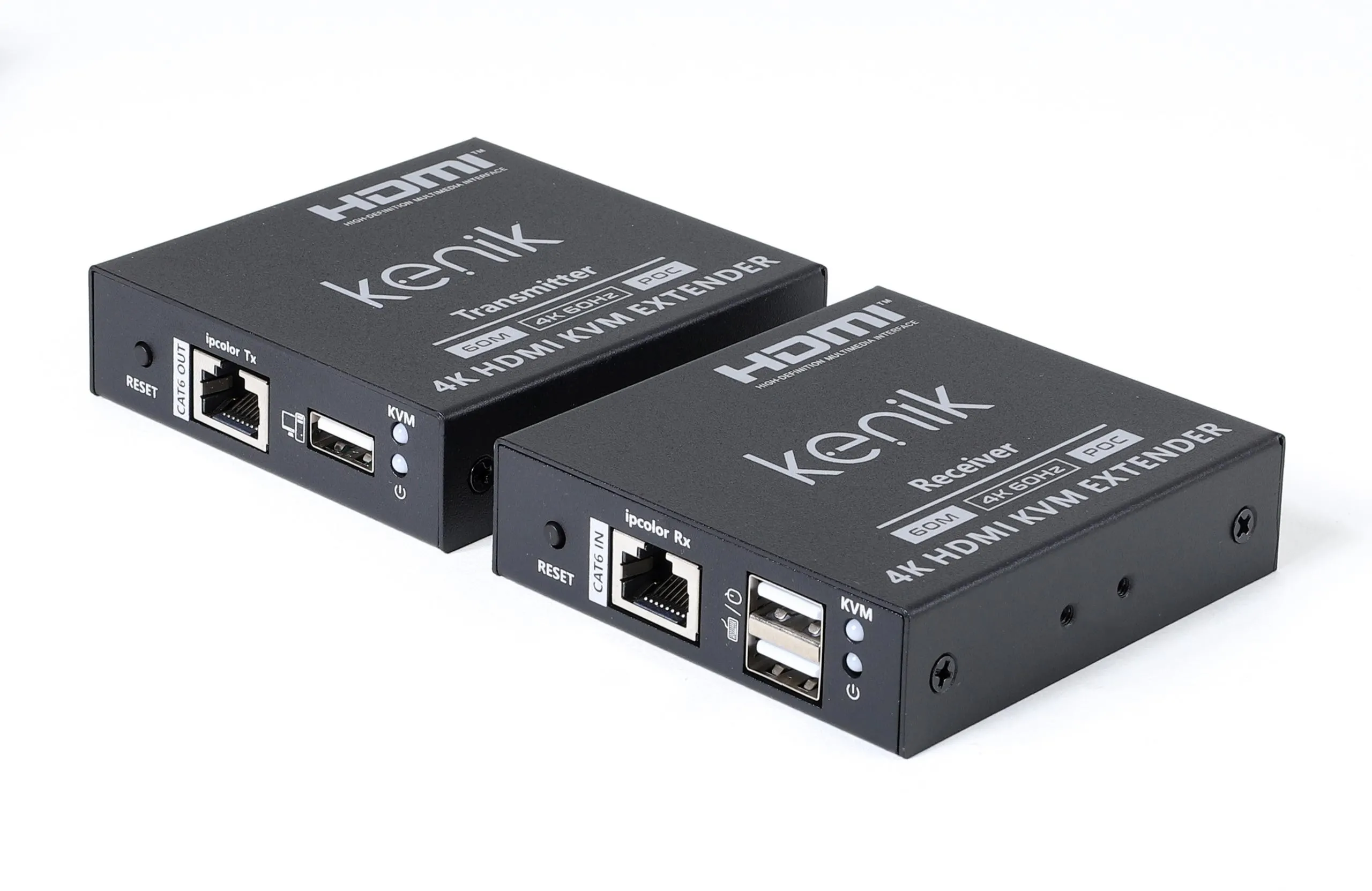 Extender HDMI Kenik KG-EX70HDMI-P/U/4K6 wideo + myszka po skrętce