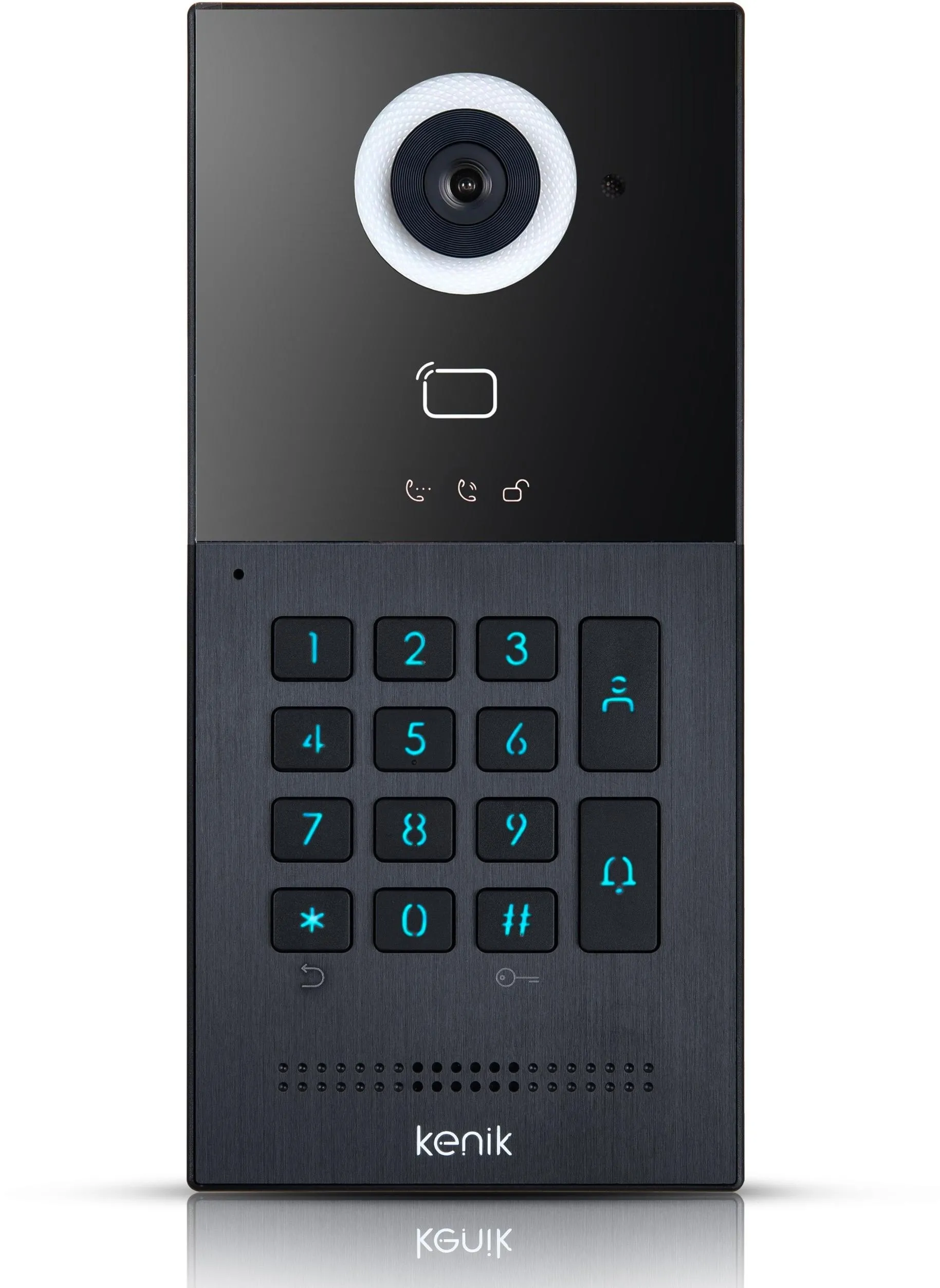 Zestaw wideodomofonu 2-żyłowy KENIK KG-2WKIT-K