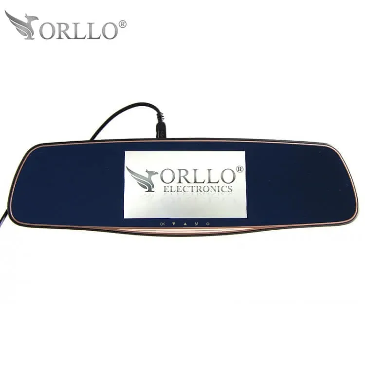 Wideorejestrator Orllo LX-40 DUAL PRO - na lusterko, kamera przód i tył