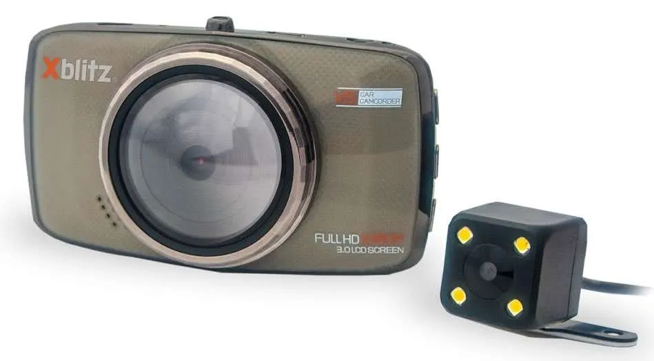 XBLITZ DUAL CORE - rejestrator jazdy przód + tył