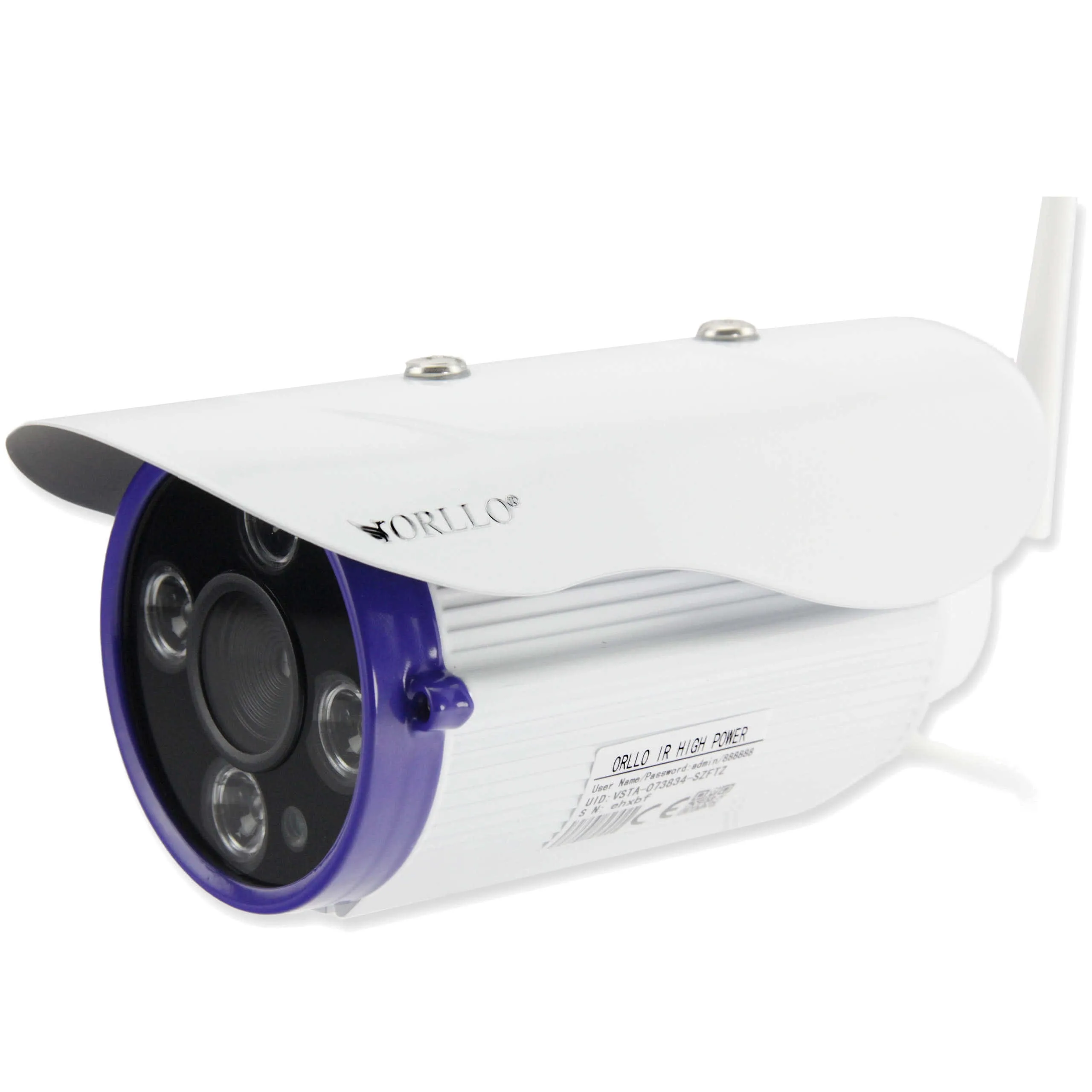 Kamera IP ORLLO IR HIGH POWER, pamięć do 128GB, 720p